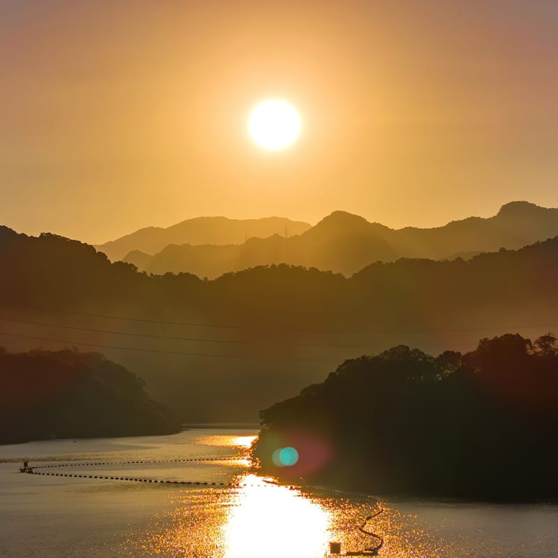 石門水庫觀景