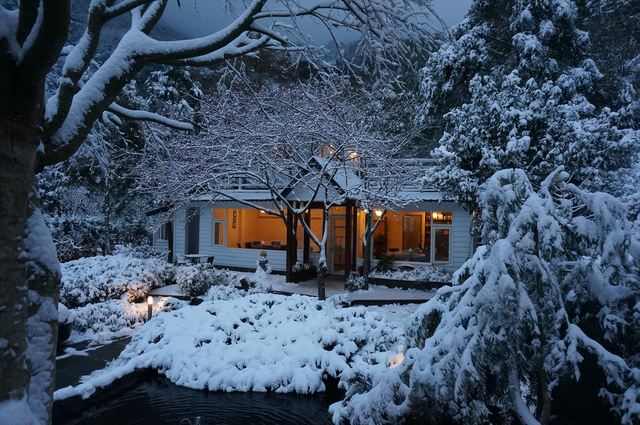 福缘山庄雪景